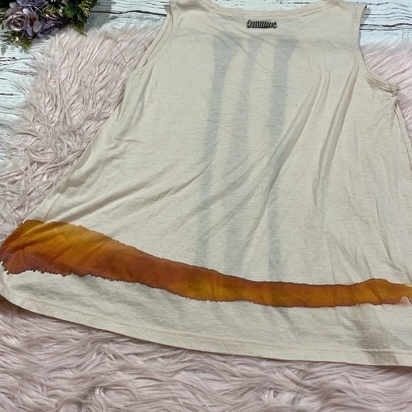 Archiviob Italy Knitting Club Watercolor Graphic Muscle Tank - Picture 7 of 9